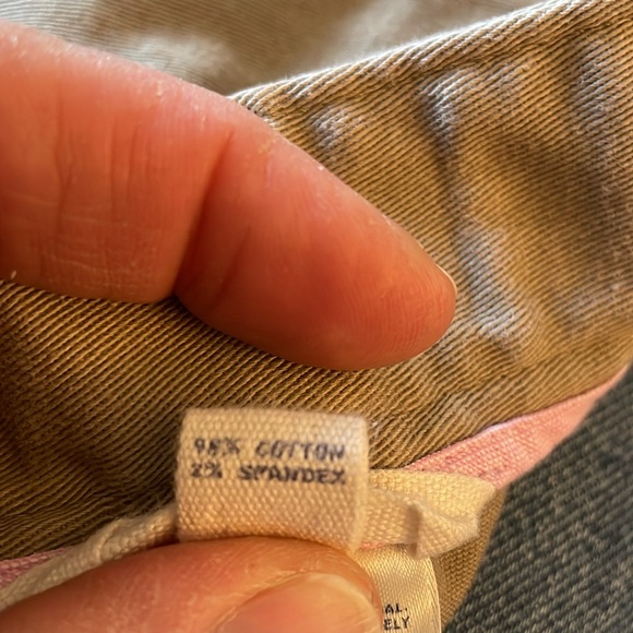 Lands end kids adjustable waist khaki skirt size 10 - Picture 5 of 5